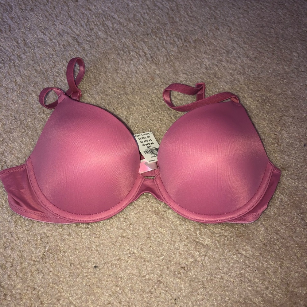Pink bra